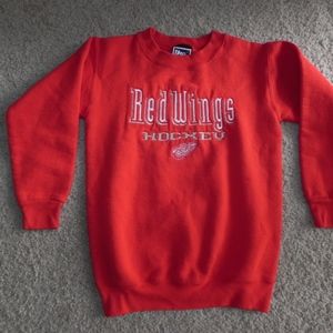 Detroit Red Wings Kids Sweatshirt Sz 10/12